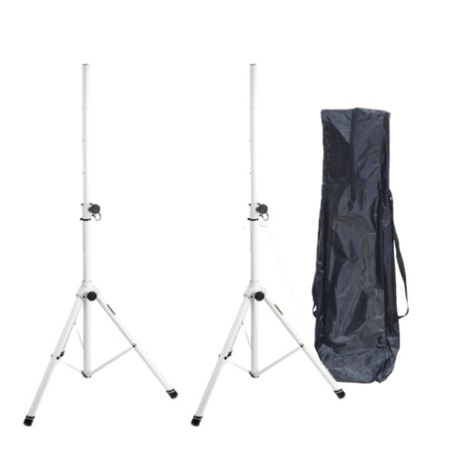 две белые стойки